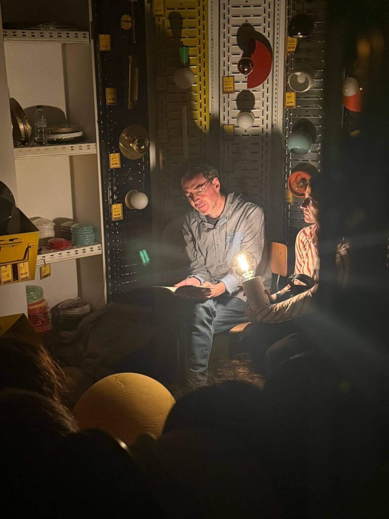 Festival de poesia desatada nudo'25 Mariano Peyrou Luciole